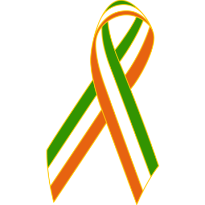 Irish Awareness Ribbon Lapel Pin
