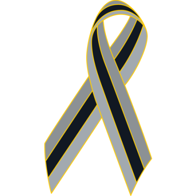 Silver Awareness Ribbons | Lapel Pins