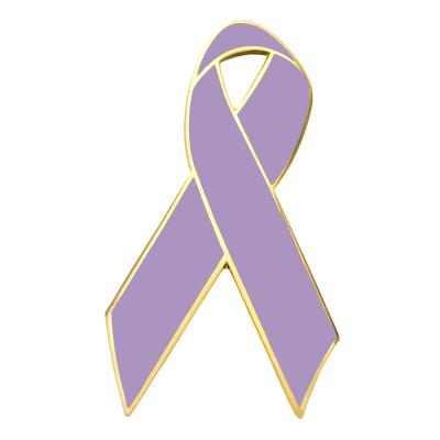 All-Cancers Awareness Ribbon Lapel Pin