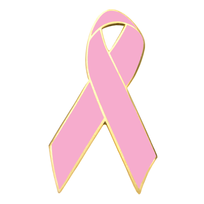 Pink Awareness Ribbon Lapel Pins (NP)