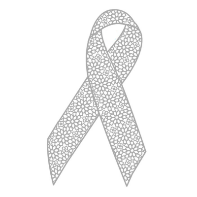 Osteoporosis Awareness Ribbon Pin